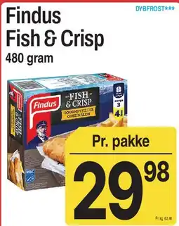 ABC Lavpris Findus Fish & Crisp tilbud