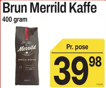 Brun Merrild Kaffe