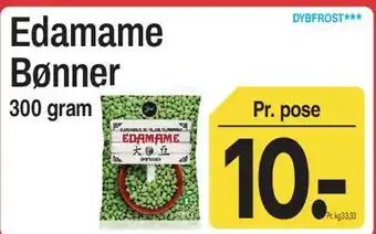 ABC Lavpris Edamame Bønner tilbud