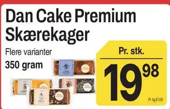 ABC Lavpris Dan Cake Premium Skærekager tilbud