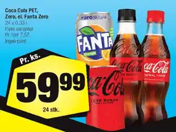 Calle Coca-Cola / Fanta (24 x 0.33 L) tilbud
