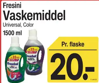 ABC Lavpris Fresini Vaskemiddel tilbud