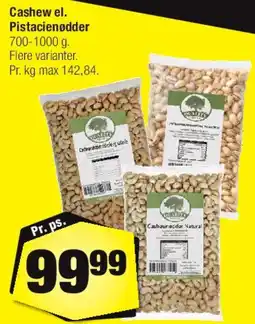 Calle Cashew / Pistacienødder tilbud