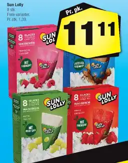 Calle Sun Lolly (ispinde) 8 stk tilbud