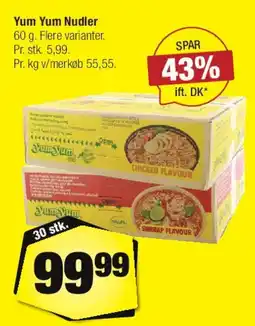 Calle Yum Yum Nudler (kasse) tilbud