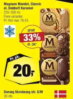 Calle Magnum (Mandel, Classic, Dobbelt Karamel) tilbud