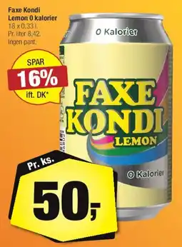 Calle Faxe Kondi Lemon tilbud