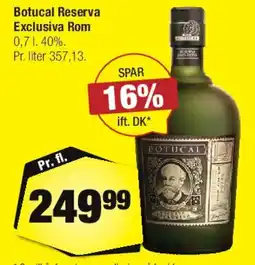 Calle Botucal Reserva Exclusiva tilbud