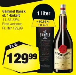 Calle Gammel Dansk tilbud