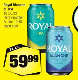 Calle Royal Blanche / Royal IPA tilbud