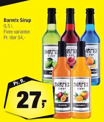 Calle Barmix Sirup tilbud