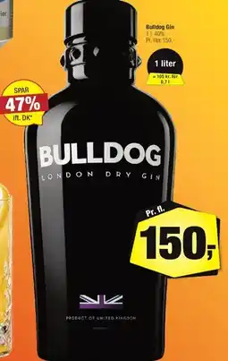 Calle Bulldog London Dry Gin tilbud