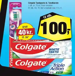 Calle Colgate Tandpasta (pakke) tilbud