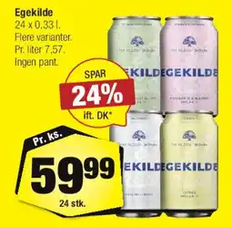 Calle Egekilde (24 x 0,33 l) tilbud