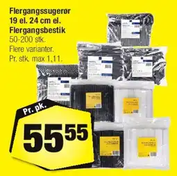 Calle Flergangsugerør / Flergangsbestik tilbud