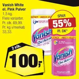 Calle Vanish (White / Pink pulver) tilbud