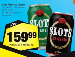 Calle Slots Pilsner / Classic tilbud
