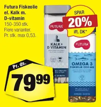 Calle Futura Fiskeolie tilbud