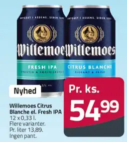 Fleggaard Willemoes Citrus Blanche / Fresh IPA tilbud