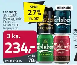 Fleggaard Carlsberg - 3 ks. tilbud