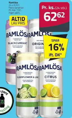 Fleggaard Ramlösa (24 stk.) tilbud