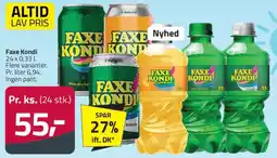 Fleggaard Faxe Kondi (24 x 0,33 L) tilbud