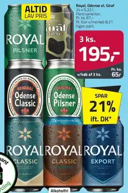 Fleggaard Royal / Odense / Giraf tilbud