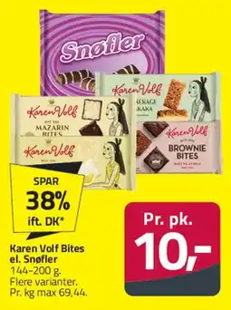 Fleggaard Karen Volf Bites el. Snøfler tilbud