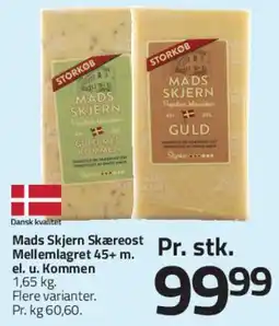 Fleggaard Mads Skjern Skæreost tilbud