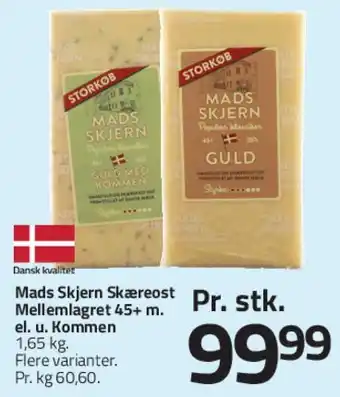 Fleggaard Mads Skjern Skæreost tilbud