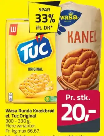 Fleggaard TUC Original tilbud