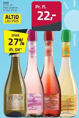 Fleggaard Verdi (sparkling wine) tilbud