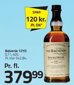 Fleggaard The Balvenie 12 Year (12YO) tilbud