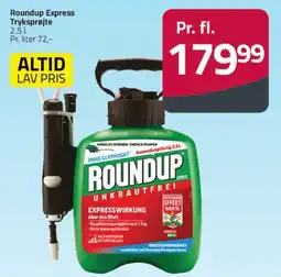 Fleggaard Roundup Express Trykksprøyte (2.5 L) tilbud