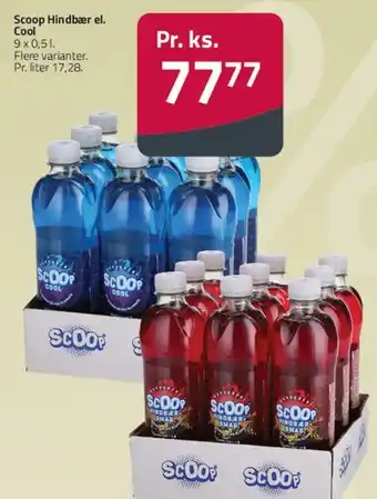 Fleggaard Scoop (Hindbær / Cool) tilbud