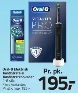 Fleggaard Oral-B Elektrisk tandbørste / Vitality Pro tilbud