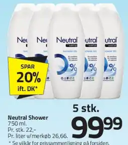 Fleggaard Neutral Shower (5 stk.) tilbud