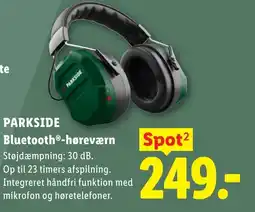 Lidl PARKSIDE Bluetooth®-høreværn tilbud