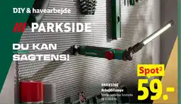 Lidl PARKSIDE Arbejdslampe tilbud