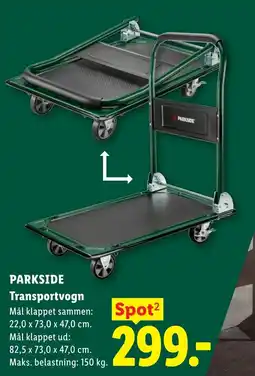 Lidl PARKSIDE Transportvogn tilbud