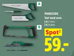 Lidl PARKSIDE Sæt med save tilbud