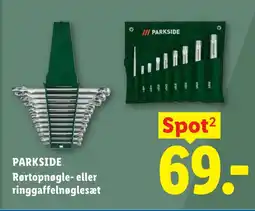 Lidl PARKSIDE Rørtopnøgle- eller ringgaffelnøglesæt tilbud