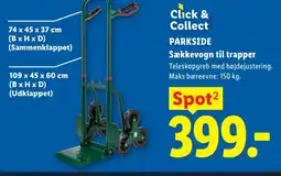 Lidl PARKSIDE Sækkevogn til trapper tilbud