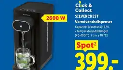 Lidl SILVERCREST Varmtvandsdispenser tilbud