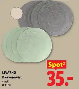 Lidl LIVARNO Dækkeserviet tilbud