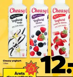 Netto Cheasy yoghurt tilbud