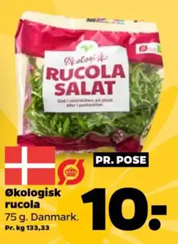 Netto Økologisk rucola tilbud