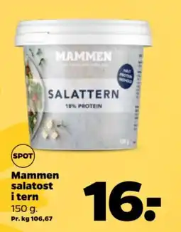 Netto Mammen salatost i tern tilbud