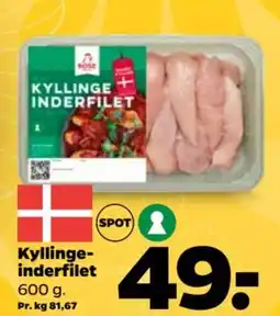 Netto Kyllinge- inderfilet tilbud