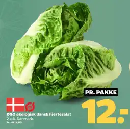 Netto ØGO økologisk dansk hjertesalat tilbud